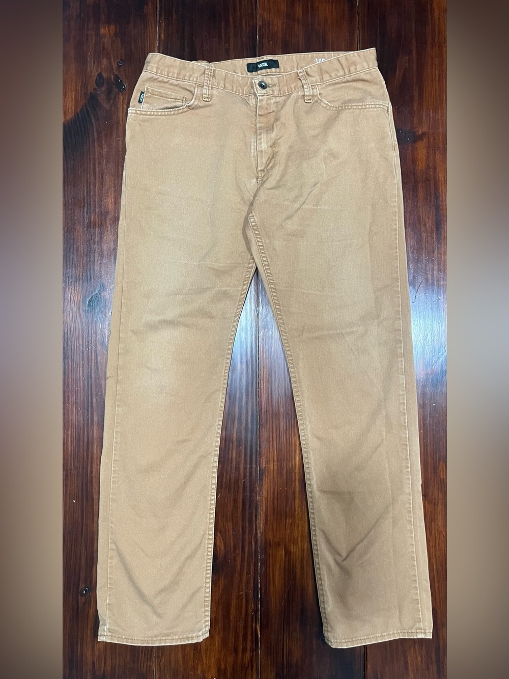 Vans V56 Tan Straight Leg Pants Men’s 34